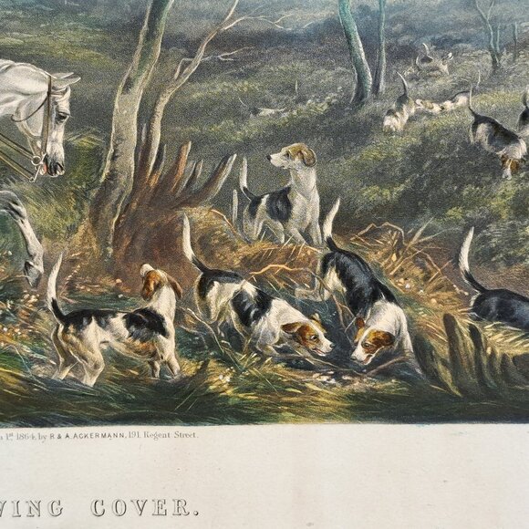 Drawing Cover 19th Century Print By William Shayer/J. Harris III - Picture 3 of 10